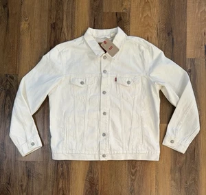 Levi’s Truckerjacke Damen L weiß Denim Knopfleiste - Bild 1 von 11