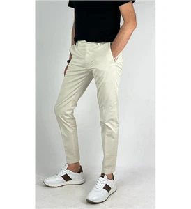 MENS CHINO PANTS 0 ZERO CONTRUCTION BEDDY 6SP BED040 2483 7017 ORIGINAL 2025 - Picture 1 of 3