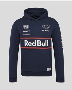 Red Bull Racing F1 Team Official Castore Mens Hoodie Sweat - M - Picture 1 of 7