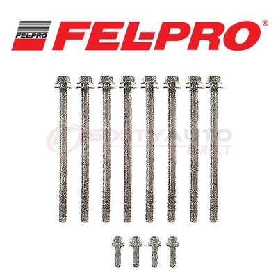 Fel Pro Cylinder Head Bolt Set for 2002-2012 Jeep Liberty 3.7L V6 - Engine pc Foto 1 de 4