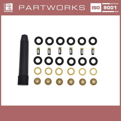 6x gasket set injectors for Porsche 911 Carrera 3.2 + tool - Image 1 of 4