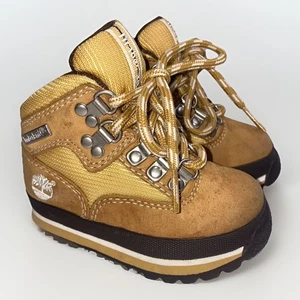 Timberland Leather Boots 93861 M Tan Toddler's ~ US Size 5 - Picture 1 of 6