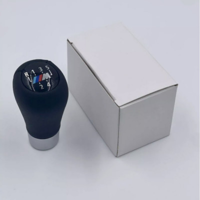 WEIGHTED ZHP 5-SPEED BMW Leather Shift Knob E...