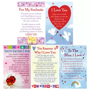 LOVE WALLET CARD Heartwarmers Keepsake Sentimental Inspirational Verse Gift💕 - Picture 1 of 16