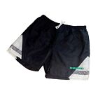 Rare Vintage 90s Umbro Premier Soccer Shorts Nylon Crinkle Black White Large