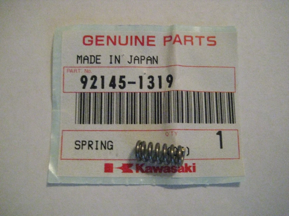 KAWASAKI ZX/NINJA/VN/ZG/ZR/EX FOOT REST SPRING NOS! Foto 1 de 1