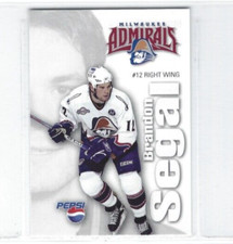 2005-06 Milwaukee Admirals (AHL) Brandon Segal