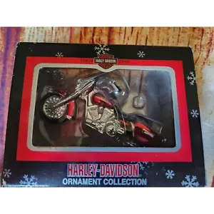 Harley Davidson 2001 rojo Harley vintage adorno Cavanagh - Imagen 1 de 7