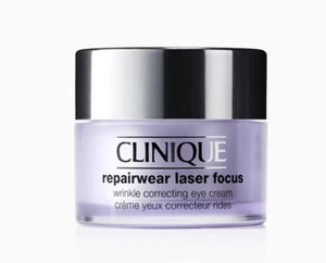 Clinique Repairwear Laser Focus Wrinkle Correcting Eye Cream .5oz New With Box - Picture 1 of 3