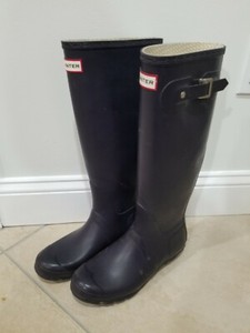 Hunter Purple Boots for Women for sale 