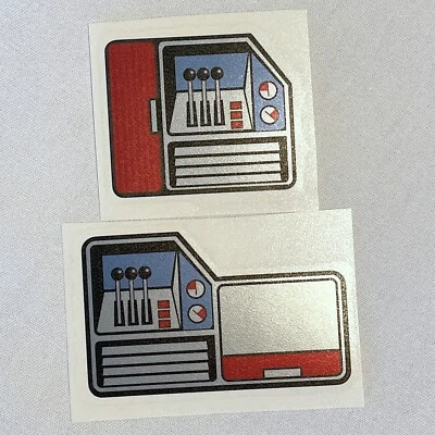 Custom Replacement Decals Stickers for Mighty Backhoe Tonka Truck 3931 - Image 1 of 4