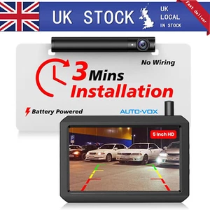 AUTO-VOX TW1 Wireless Reversing Rear View Camera & 5" HD Monitor For Truck Bus - Picture 1 of 8