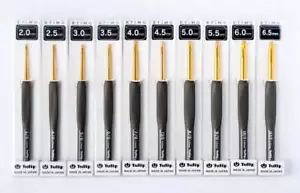 Tulip Etimo Grey Soft Grip Ergonomic Crochet Hooks - Set of 3 - Picture 1 of 5