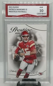2023 Panini Prestige Patrick Mahomes KC Chiefs Card #149 Gem Mint 10! - Picture 1 of 1