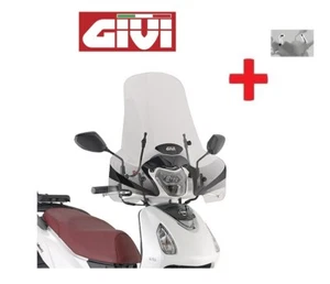 Parabrezza CON KIT DI MONTAGGIO trasparente SYM Symphony 125 EU5 2021 2022 2023 - Foto 1 di 5