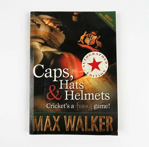 Caps, Hats & Helmets : Cricket's a Funny Game! by Max Walker SIGNED COPY - Picture 1 of 5