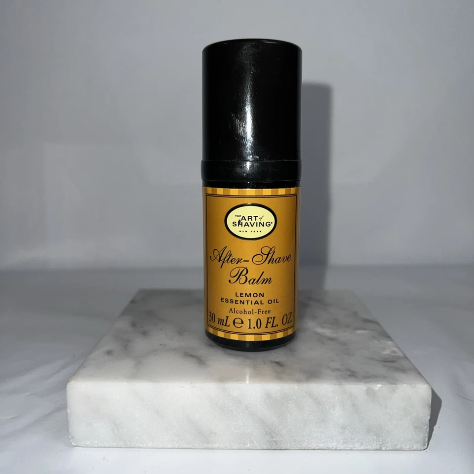 Bálsamo para después del afeitado The Art of Shaving aceite hidratante perfumado con limón tamaño de viaje Foto 1 de 4