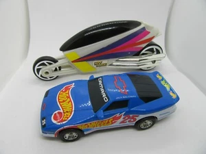 Hot Wheels Key Force Motorcycle and Jack Baldwin Camero Friction Car - Picture 1 of 8