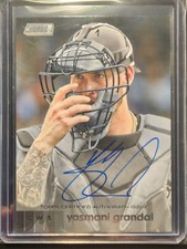 Yasmani Grandal 2020 Topps Stadium Club Auto Autograph #AYG Mint