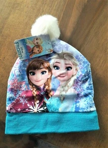 Bommel Mütze Disney Die Eiskönigin 2 / Frozen 2 Bommel Mütze Winter Gr.52 - Bild 1 von 3
