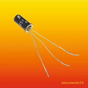 T358 =SFT358 GERMANIUM PNP GOLD-PLATED TRANSISTOR 0.12 W 0.01 A USED - Picture 1 of 3