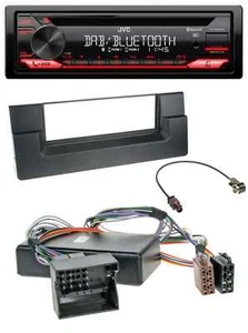 JVC CD DAB USB Bluetooth MP3 Autoradio für BMW X5 E53 5er E39 Aktivsystem Quadlo - Bild 1 von 8