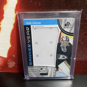 2019-20 Upper Deck SP Game-Used Banner Year JOHN GIBSON NHL All-Star Game #BAS-9 - Picture 1 of 1
