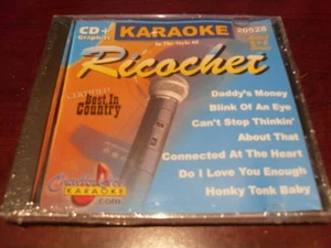 CHARTBUSTER 6+6 KARAOKE DISC 20528 RICOCHET CD+G COUNTRY MULTIPLEX - Picture 1 of 1