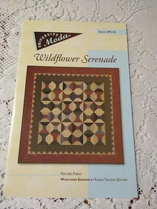 "Wildflower Serenade" by Moda University #MU45 76x76" Quilt Pattern - Picture 1 of 2