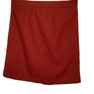 Falda lápiz Chadwicks of Boston talla 18W naranja óxido mezcla de lana ropa de oficina Foto 1 de 4