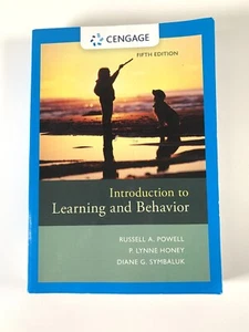 Introduction to Learning and Behavior By Russell A. Powell, 5th Edition - Picture 1 of 10