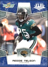 2008 Score Super Bowl XLIII Blue Jaguars Football Card #146 Reggie Nelson