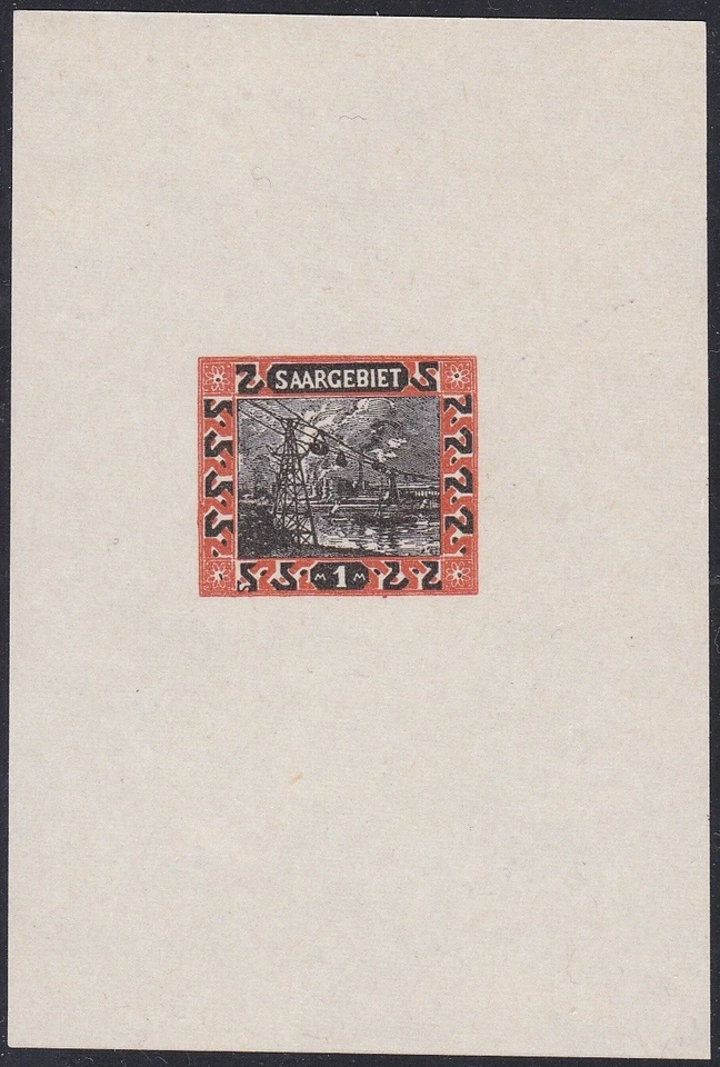 Saar Sc77 Cable Railway at Ferne, View, Rare Proof - Image 1 of 1