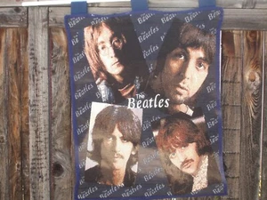Beatles unverwechselbarer gewebter Wandteppich => SCHÖN => 25 x 33,5 - Bild 1 von 2