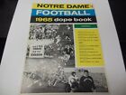 1965 Notre Dame Irish Ncaa Football Dope Book Review Magazine Rare