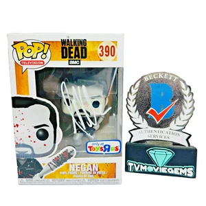 JEFFREY DEAN MORGAN SIGNIERT WALKING DEAD NEGAN FUNKO POP #390 - BECKETT BAS COA - Bild 1 von 7