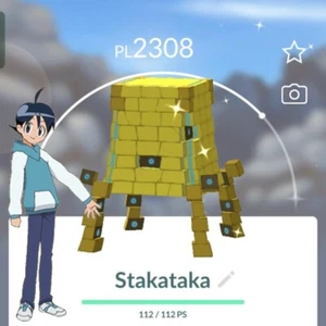 Pokémon GO ✨ Shiny Stakataka ✨ Registered or Not Registered Trade (30 days) - Foto 1 di 1