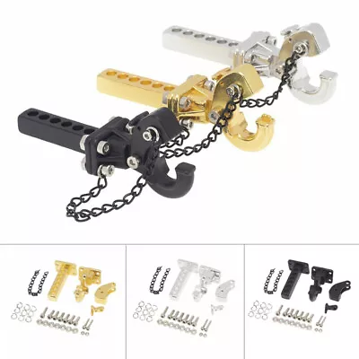 Neu Anhängerkupplung mit Metallkupplung für 1/10 Axial SCX10 90046 TRX-4 RC Car - Bild 1 von 4