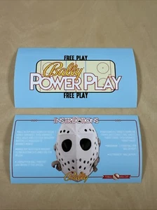 Bally Power Play Pinball Apron Cards - Picture 1 of 1