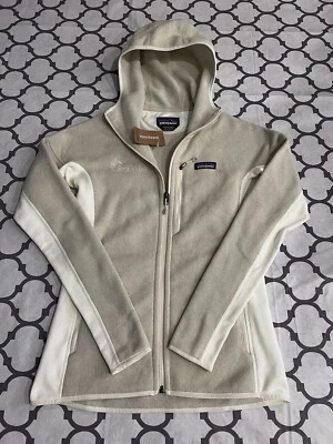 Suéter Patagonia Performance Better com capuz zíper completo feminino pequeno novo leitura rara - Imagem 1 de 4