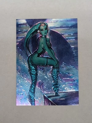 Star Wars Finest #77 Oola Topps Base Trading Card - Image 1 of 4