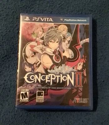 Conception 2 Children Seven Stars 2014 PS Vita Game Sony PlayStation New Sealed - Image 1 of 4