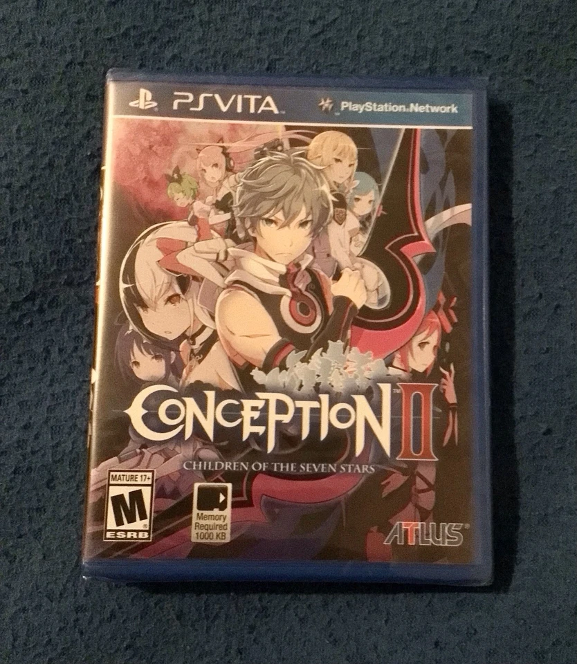 Conception 2 Children Seven Stars 2014 PS Vita Game Sony PlayStation New Sealed - Image 1 of 4