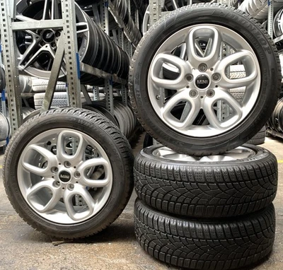 4 Orig MINI Winterräder Loop Spoke 494 195/55 R16 87H F56 F56 F57 6855103 3183 - Bild 1 von 3