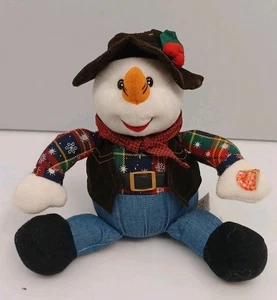 Musikalischer Weihnachten Cowboy Plüsch Schultern bewegen  - Bild 1 von 6