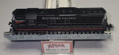 N Scale Atlas Diesel Locomotive EMD SD-9 #5392 MPN:4539 Year 1991 Tested - Image 1 of 4