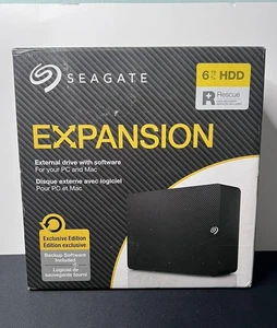 Seagate STKR6000400 Expansion 6TB External Hard Drive - Afbeelding 1 van 3