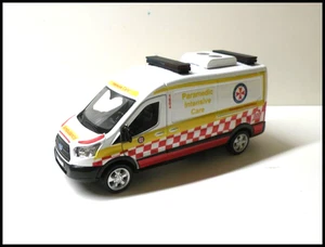 Australian NSW Intensive Care Ambulance Ford Transit Van Custom Graphics 1/36 - Picture 1 of 7