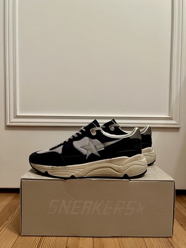 GOLDEN GOOSE Sneaker Running 43 di Gol Goose nuove blu scuro grigio