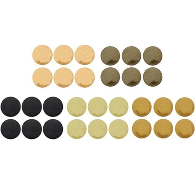 Charmants napperons ronds lot de 6 lavables en PVC pour salle à manger élégan - Photo 1/4